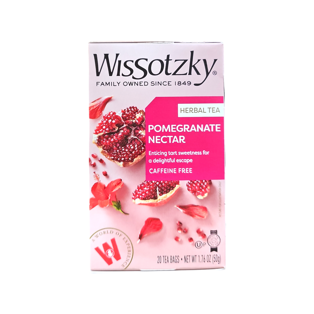 Wissotzky Tea, Pomegranate Nectar 20 Tea Bags