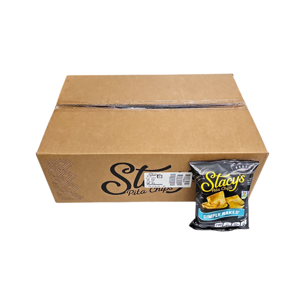 CASE Stacy's, Pita Chips Simply Naked 1.5 Oz 24 pk