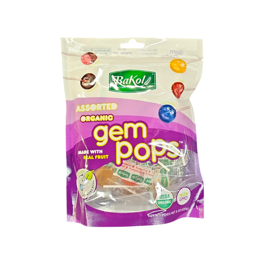BaKol, Assorted Organic GemPops 8 Oz
