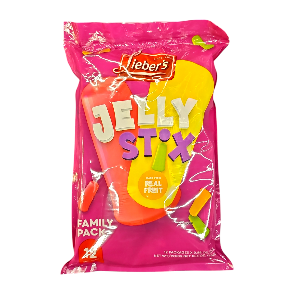 Lieber's, Jelly Stix Family Pack 12 Pouches