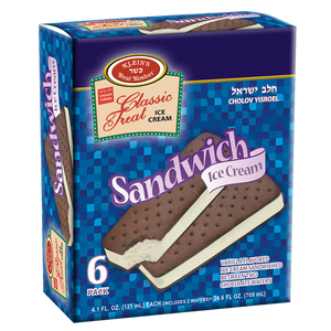 Klein's Ice Cream, Sandwich 6 x 4.1 Oz