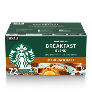 Starbucks, Breakfast Blend 72 K-Cup Pods