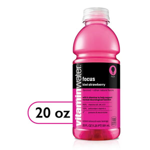 Glacau, Vitamin Water Focus Kiwi Strawberry 20 Oz