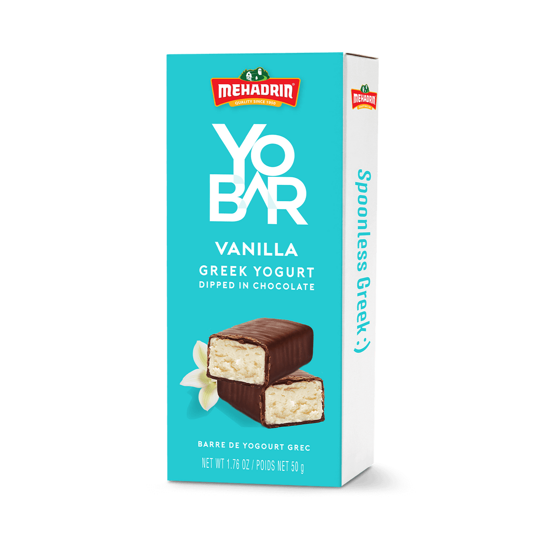 Mehadrin, Yo Bar Vanilla Greek Yogurt Snack 1.76 Oz