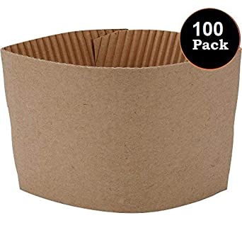 Coffee Sleeves 100 Pack