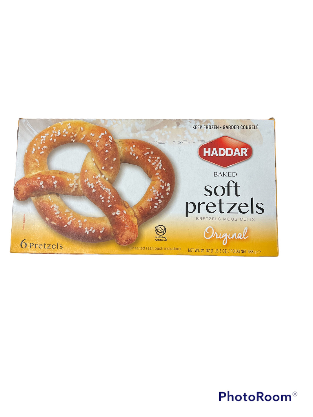 Haddar Pretzels Soft 21oz