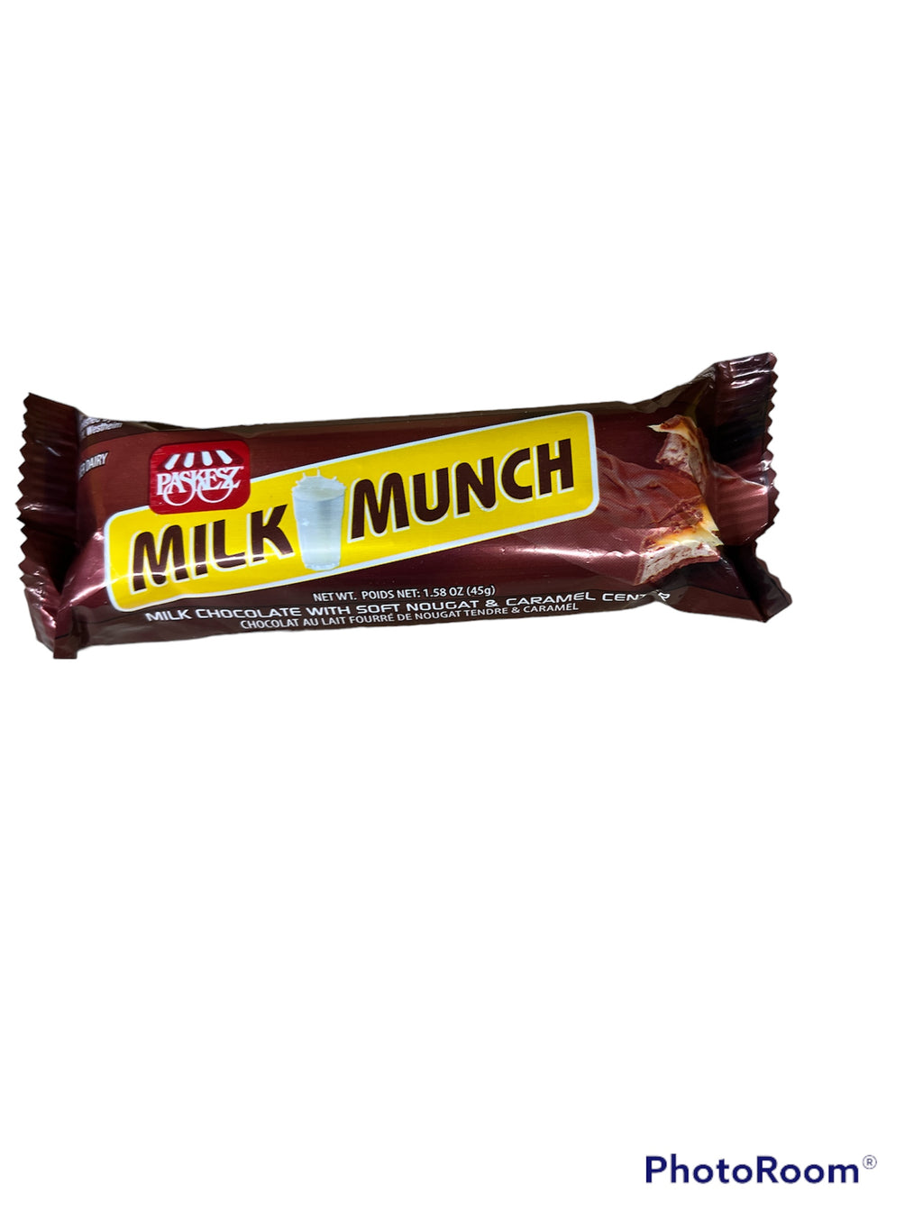 Paskesz, Milk Munch Bar 1.58 Oz