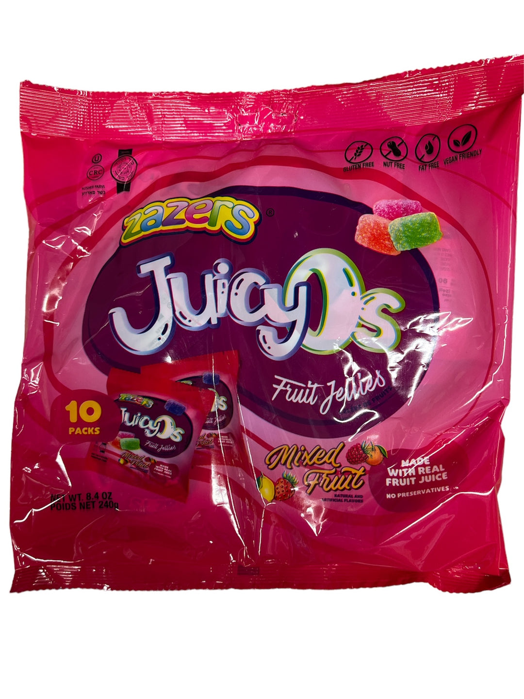JuicyOs Fruit Jellies (10 Pack)