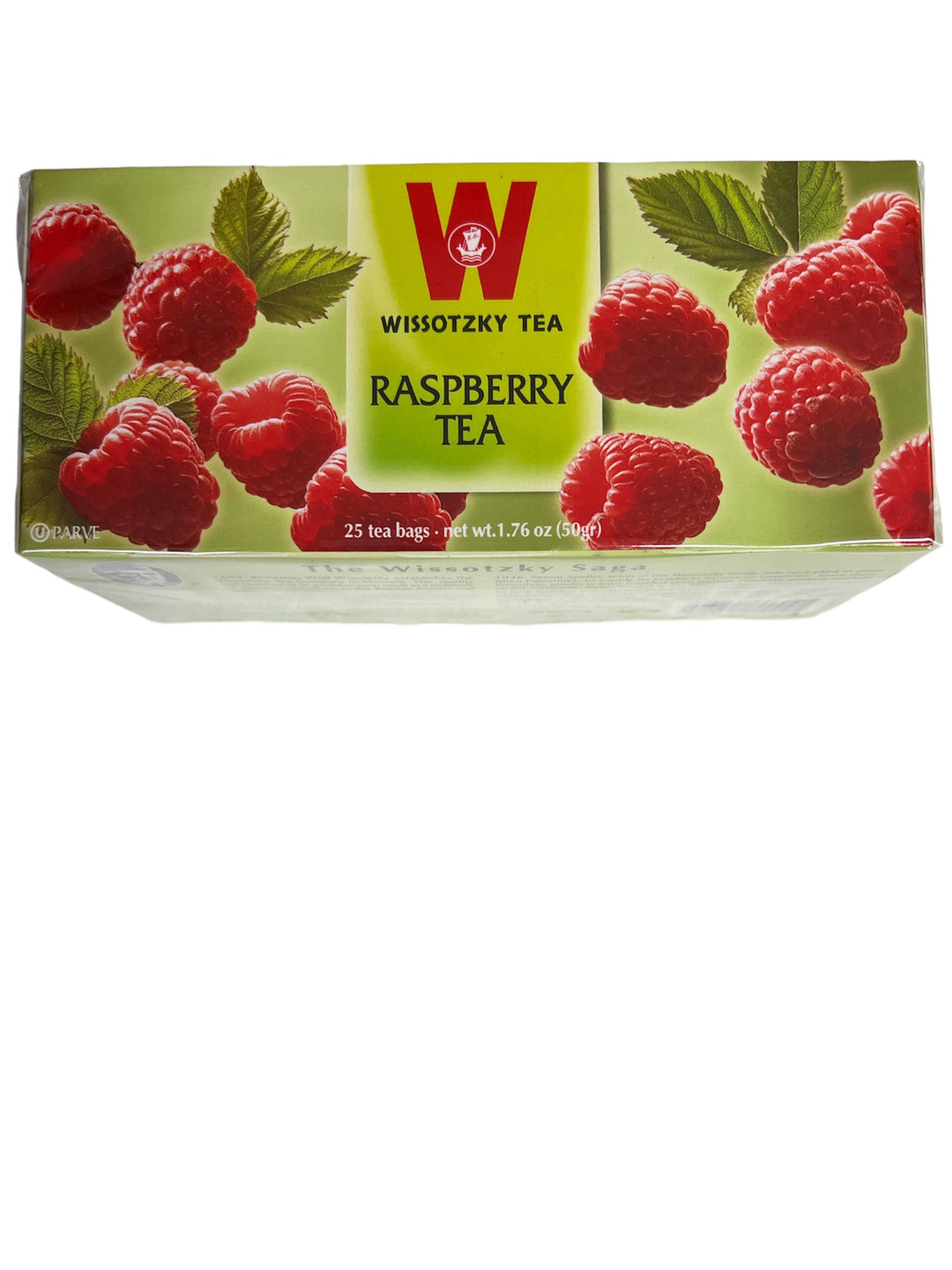 Wissotzky Tea, Raspberry Tea 25's 1.76 Oz