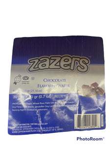 Zazers Belgium Wafer In Bag Blue 10/30(New Price) 20gr