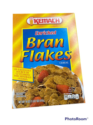 Kemach 18z Enriched Bran Flakes