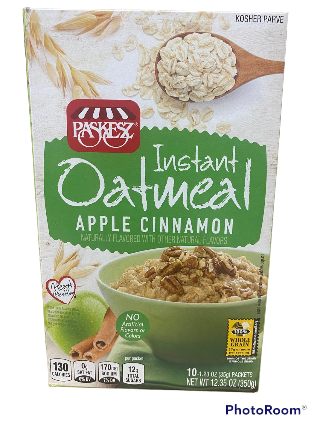 Paskesz Instant Oatmeal Apple Cinnamon