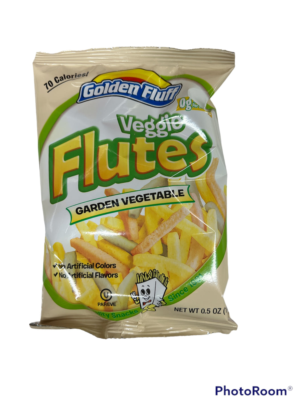 Golden Fluff, Veggie Flutes Garden Vegetable 0.5 Oz