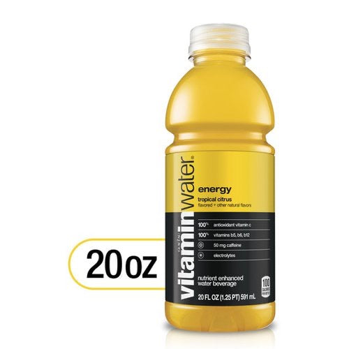 Glacau, Vitamin Water Energy Tropical Citrus 20 Oz